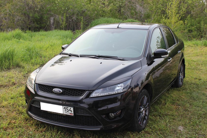 Ford Focus 2 sedan Black