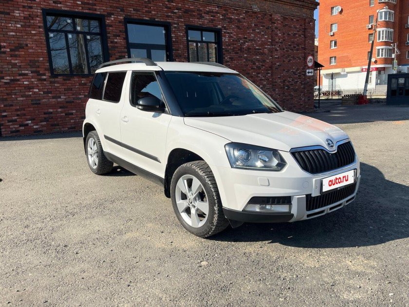 Шкода йети 2016 белая