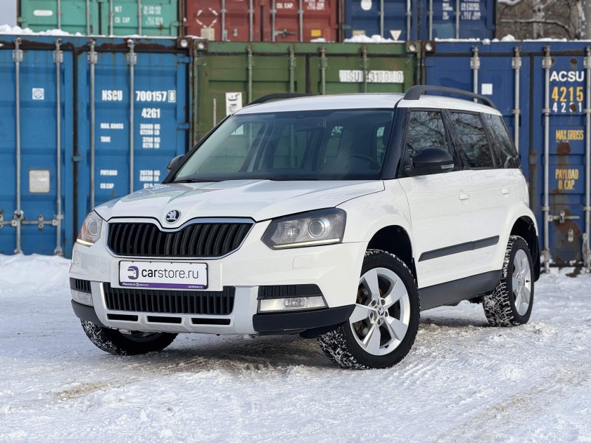 Шкода йети 2017 белая