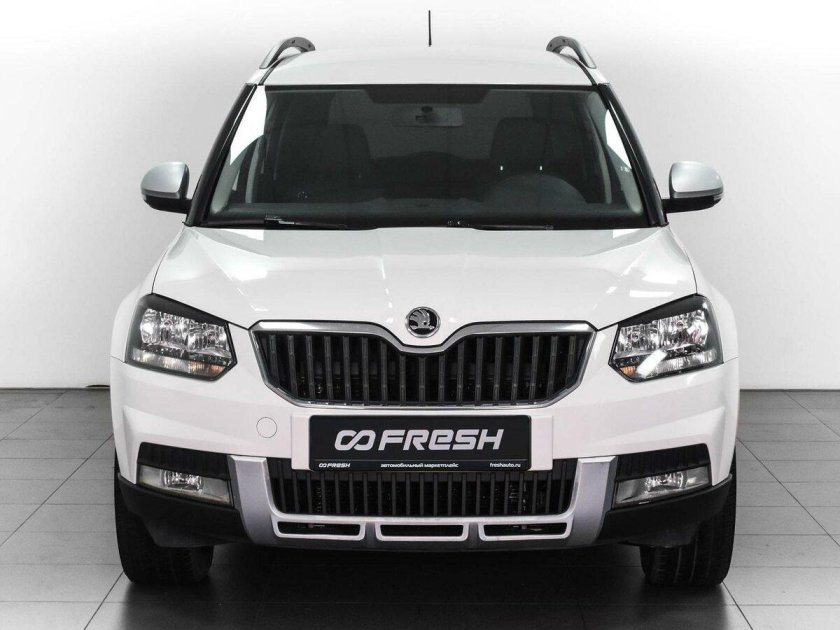 Шкода Йети белая