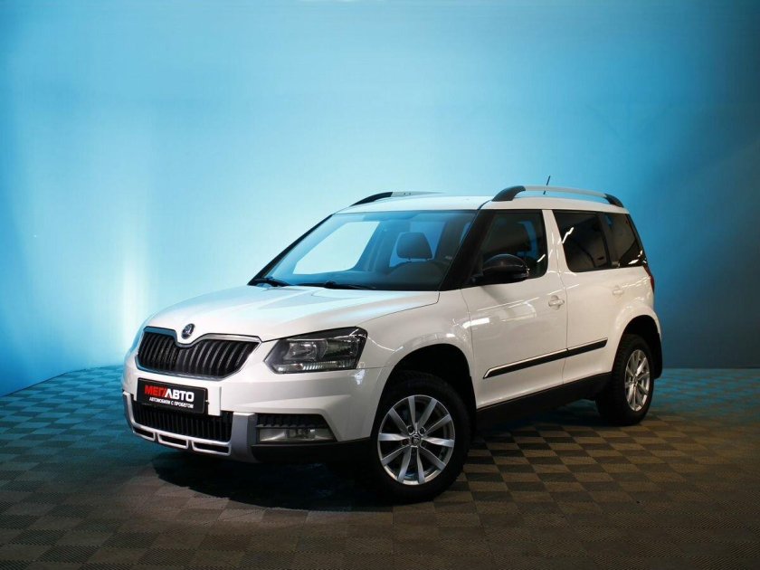Шкода йети 2017 белая