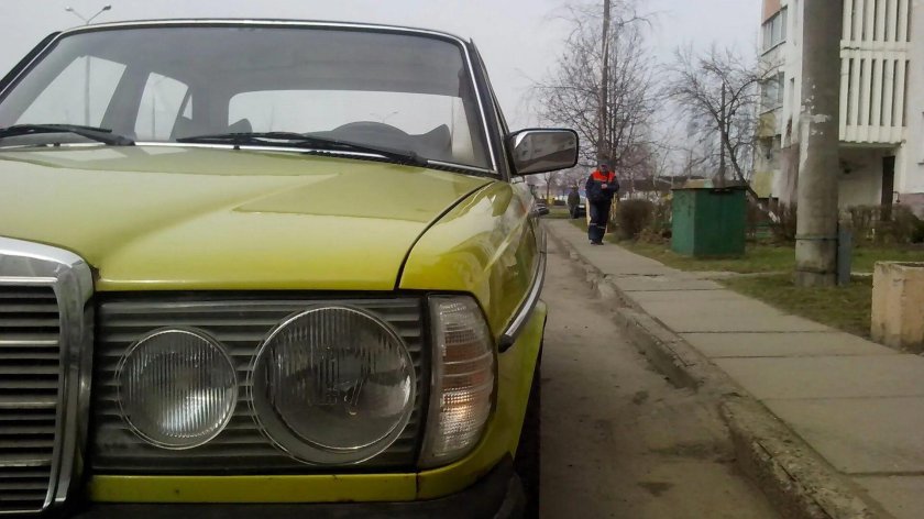 Оптика Мерседес 123