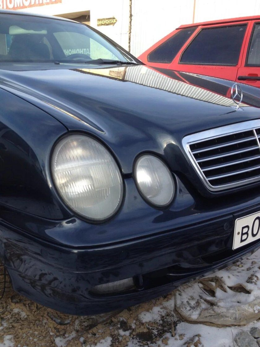 Фары Мерседес лупатый