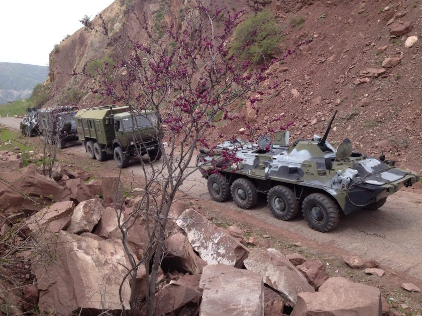 Полигон 201 базы в Таджикистане