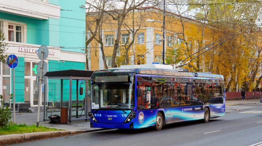 Фото Мурманского троллейбуса
