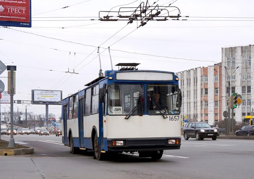 Троллейбус взтм 5284 санкт петербург
