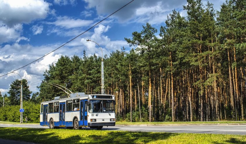 Списанные троллейбусы