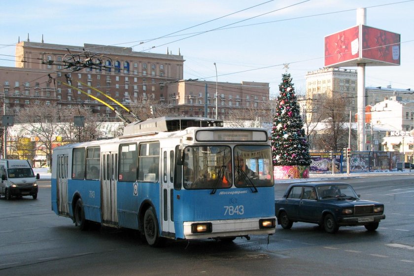 Москва троллейбус