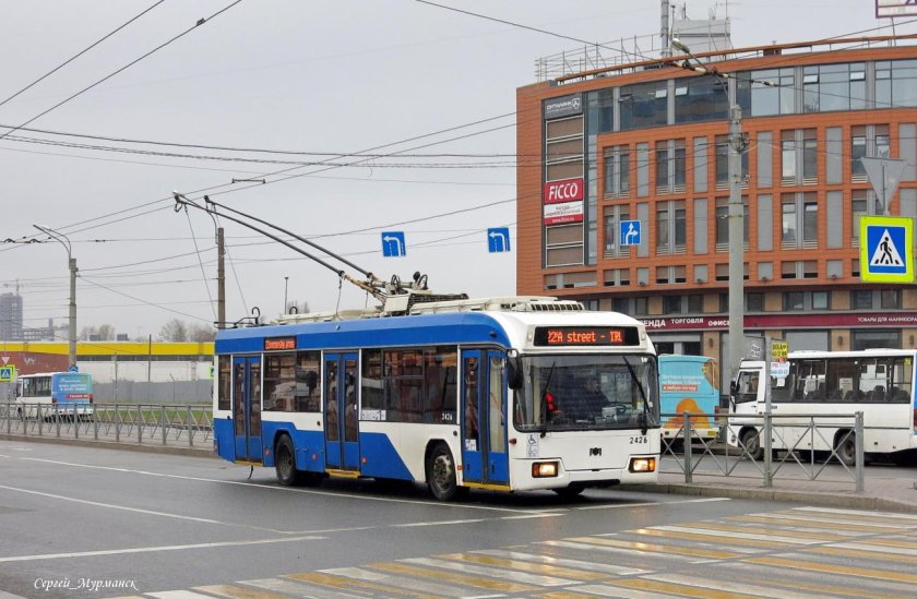 Saint petersburg trolleybus
