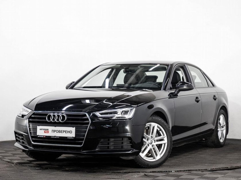 Чёрный Audi a6 IV (c7) Рестайлинг 1.8 AMT (190 Л.С.) С пробегом