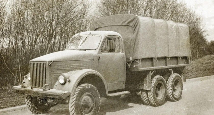 Трёхосный ГАЗ 63