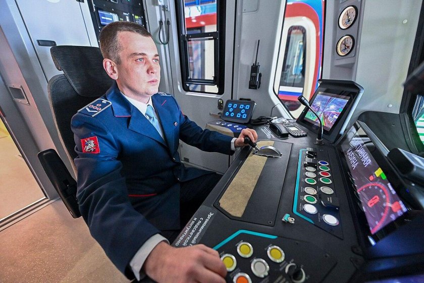Машинисты московского метрополитена 2021