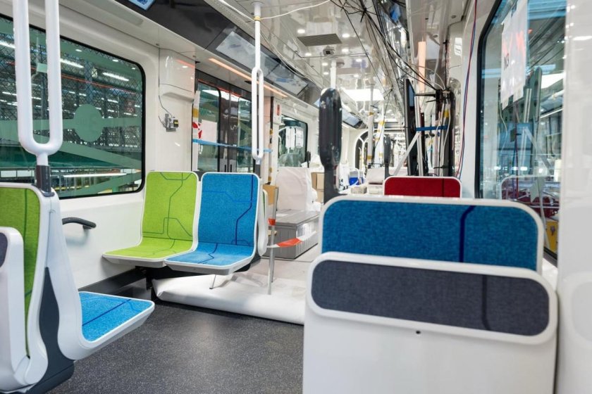 Трамвай альстом салон