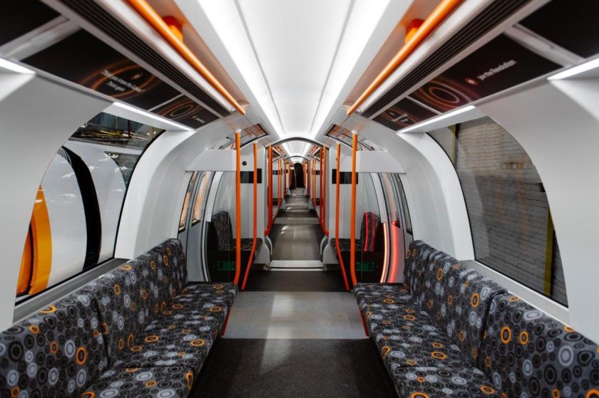 Метро Глазго поезда