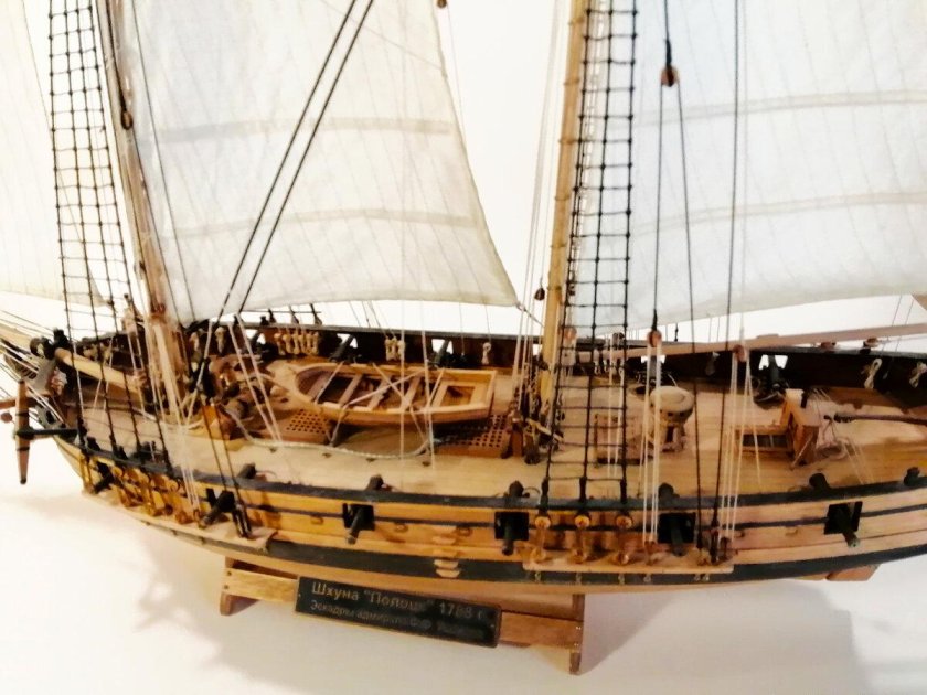 Master korabel\ модель сборная \ шхуна полоцк\ плюс 1/72 мк0302р