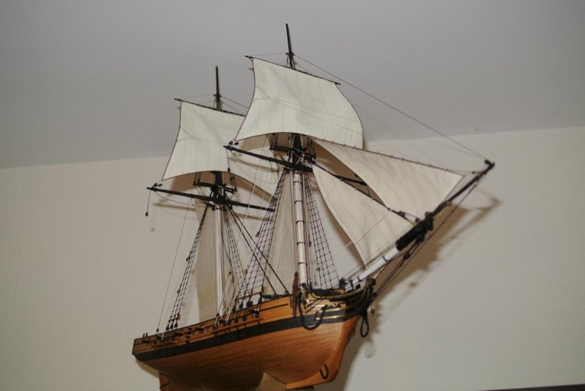 Парусный шлюп надежда крузенштерна