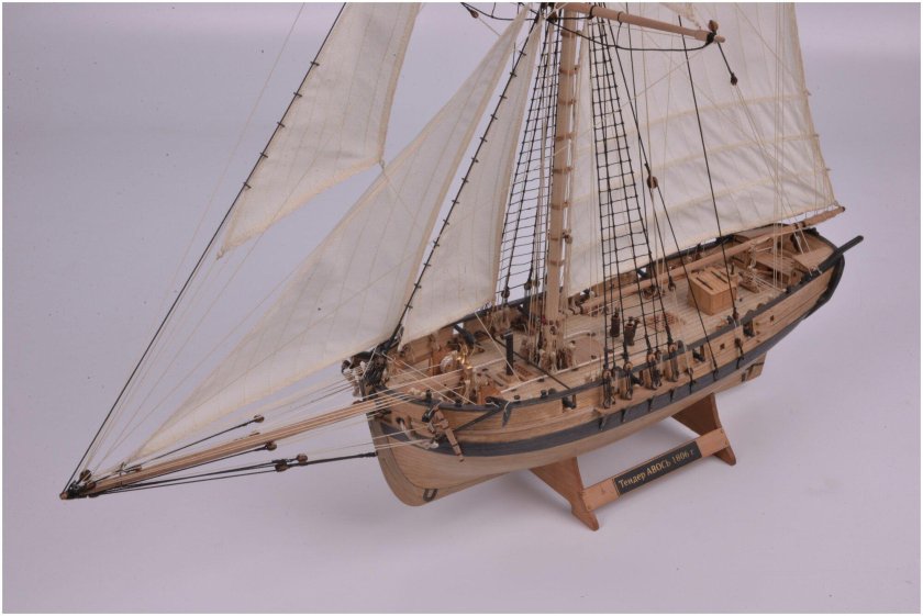 "Master korabel" модель сборная "шхуна Полоцк"