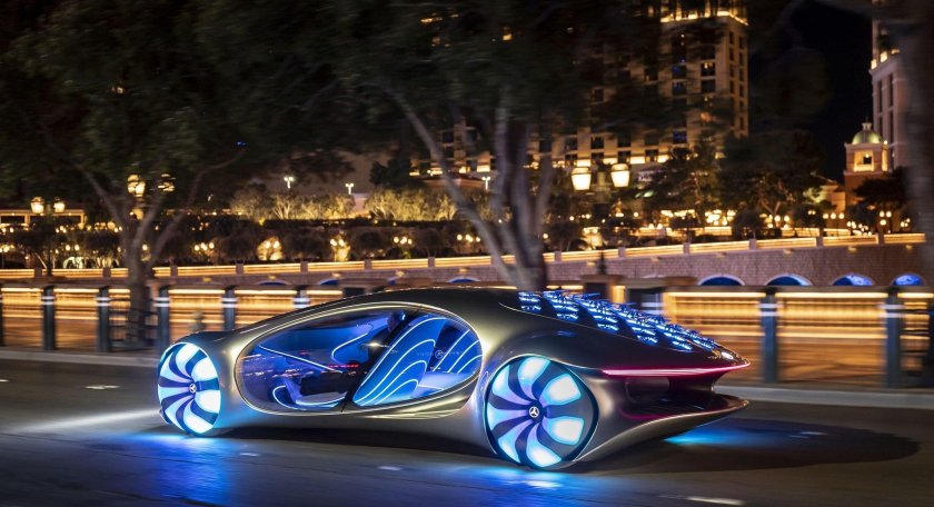 Mercedes benz электрокар mercedes-benz vision