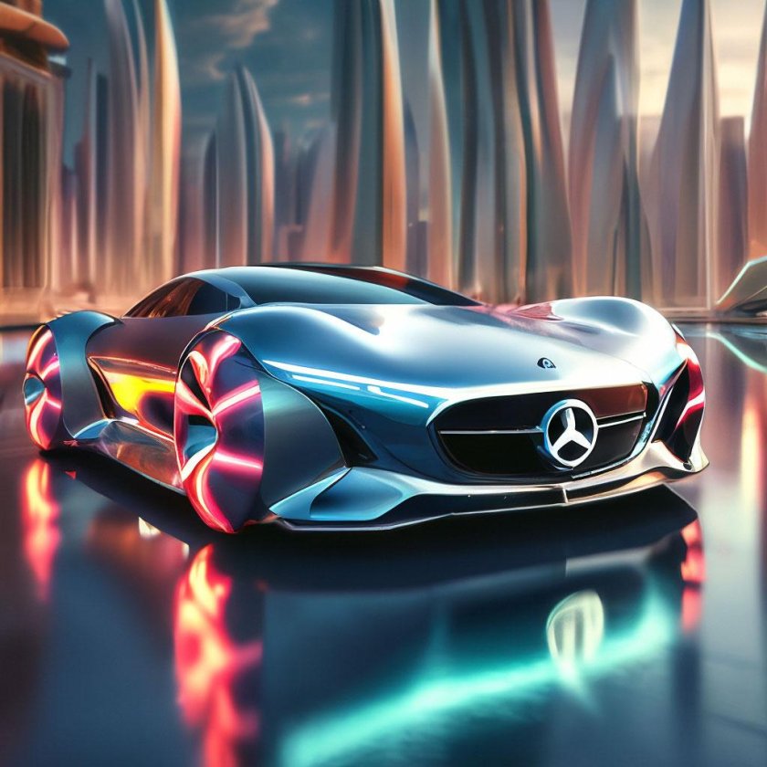Mercedes benz vision avtr
