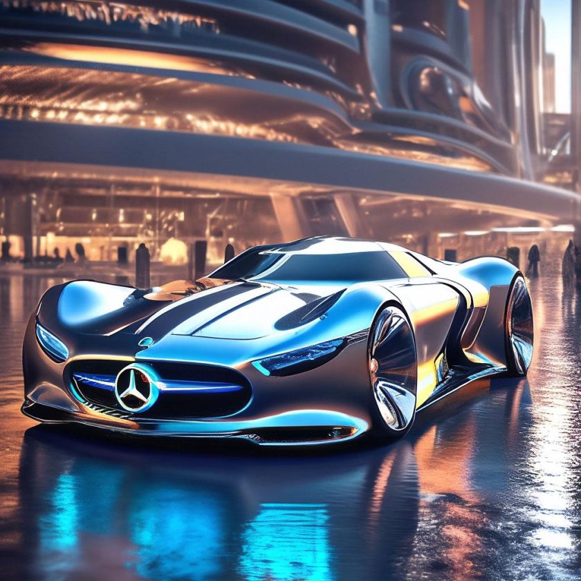 Mercedes benz vision eqxx