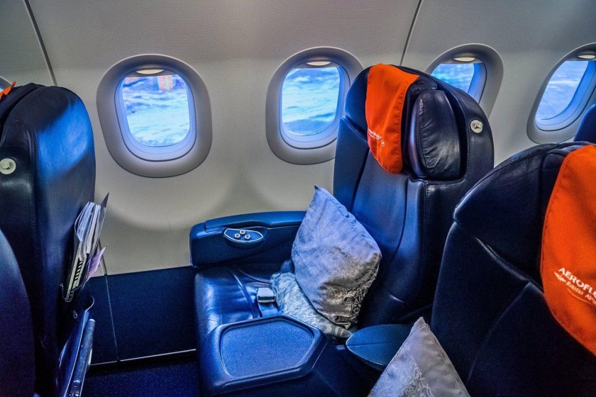 Аэробус а320 Аэрофлот салон