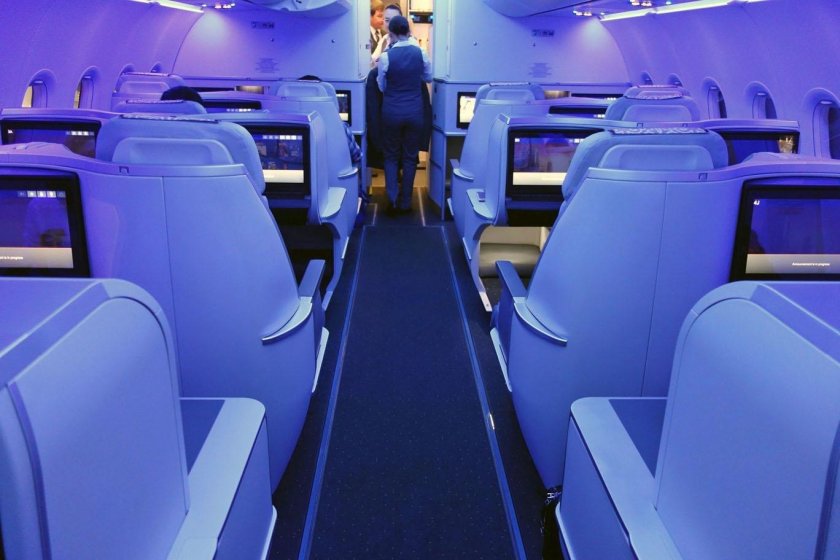 Air Astana a321 салон