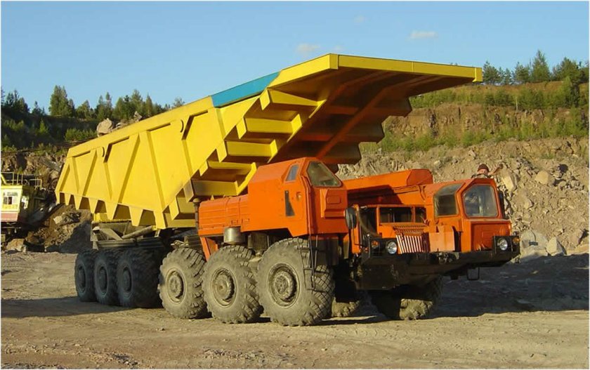 МАЗ 547 самосвал