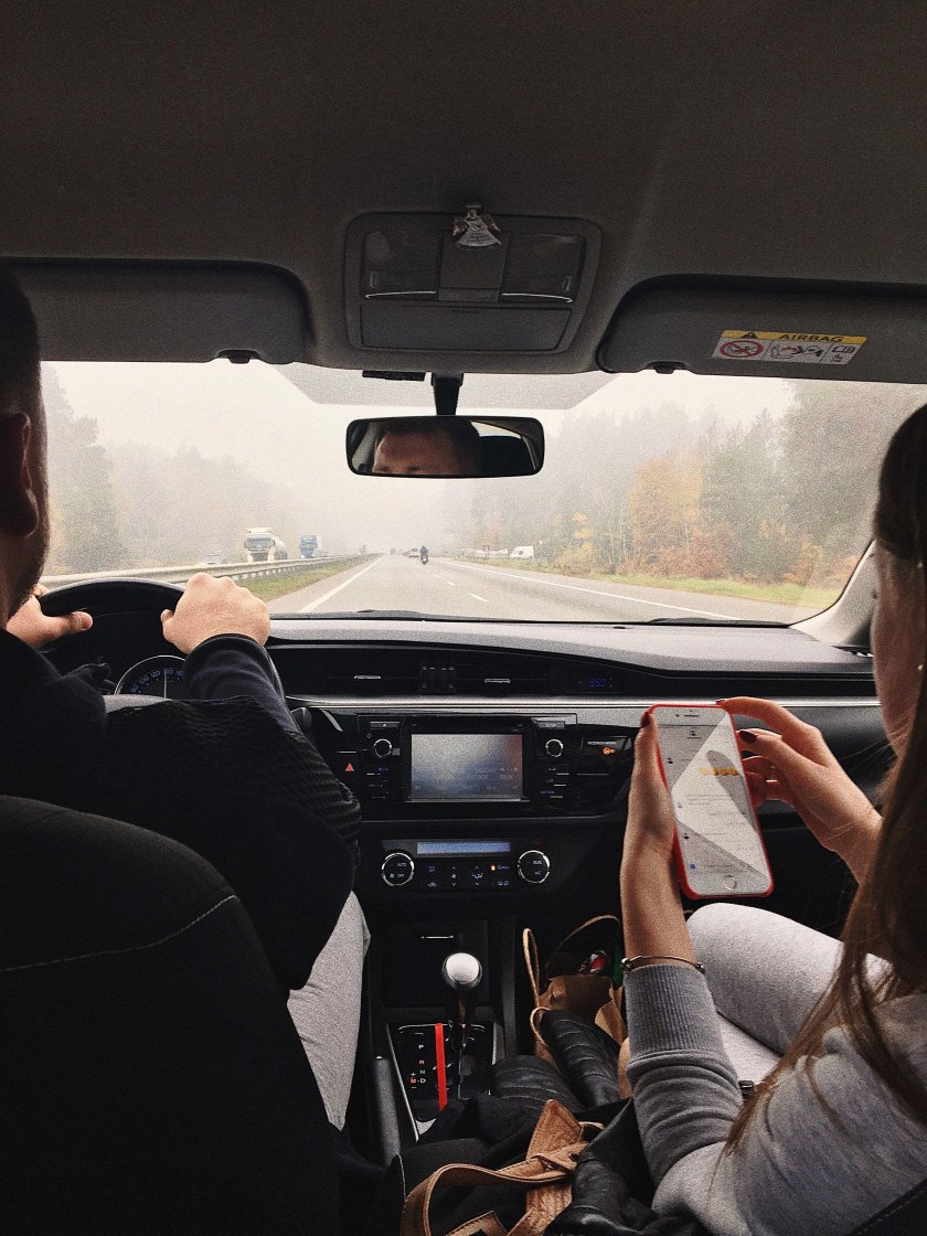 Путешествие на машине