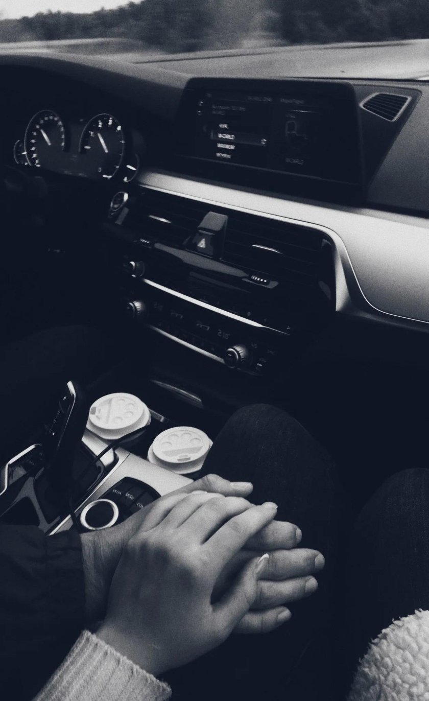 Руки в машине