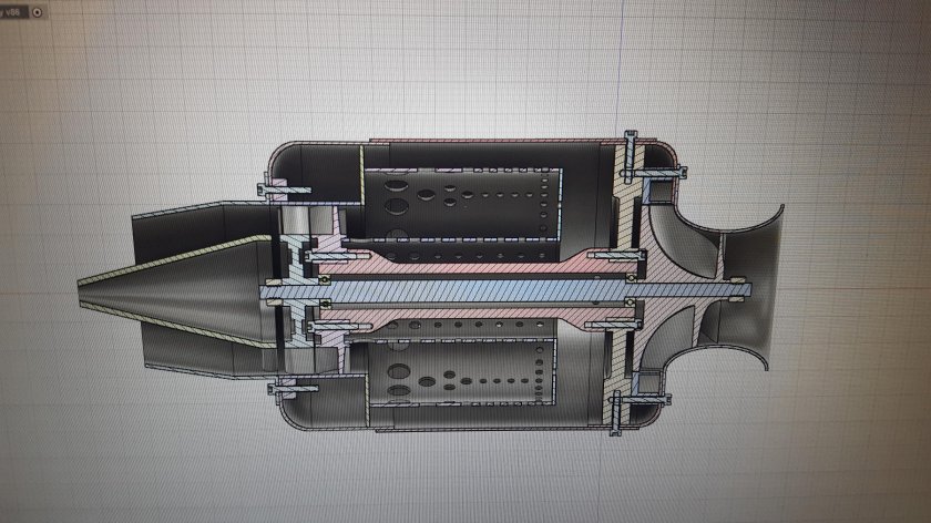 Турбореактивный двигатель KJ-66
