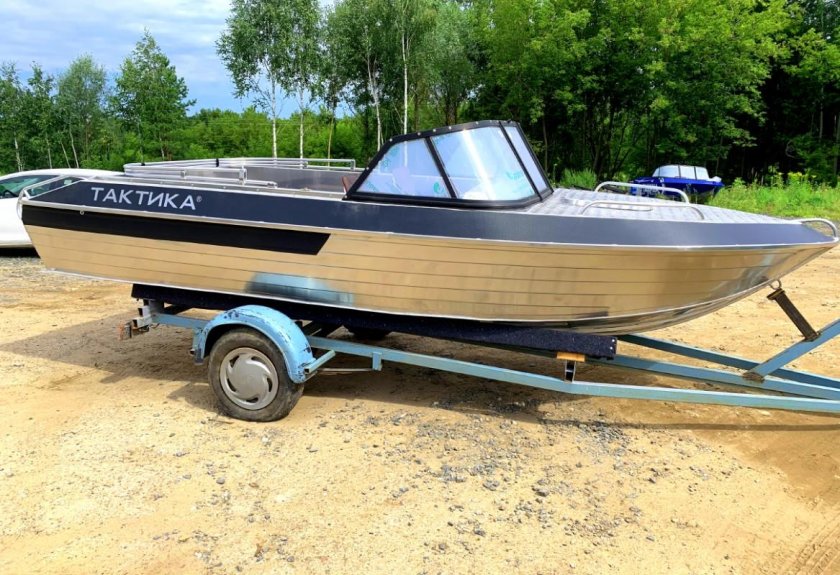 Алюминиевая лодка тактика-460dc