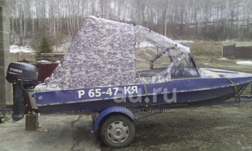 Лодка Обь 5м