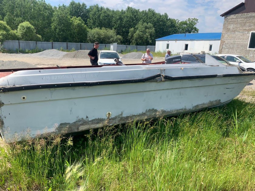 Модель подвесного мотора для модели катера