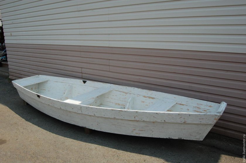 Деревянная лодка модель wb450
