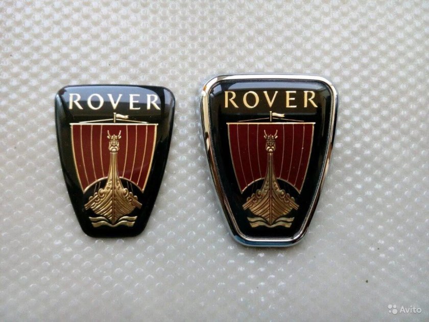 Шильдик на Ровер 75