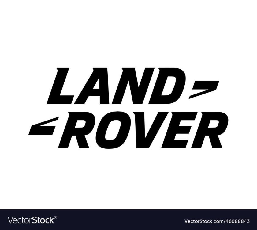 Land Rover надпись