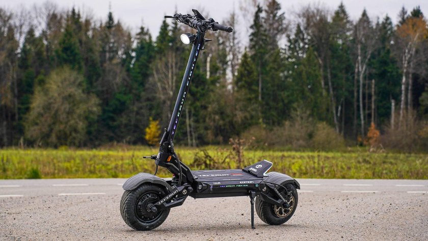 Электросамокат white siberia teverun fighter