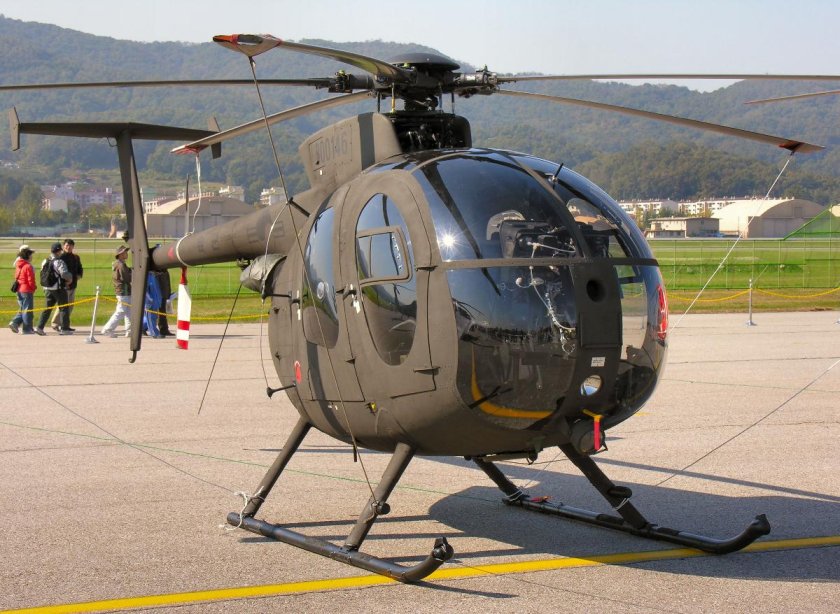 MD 500 вертолет