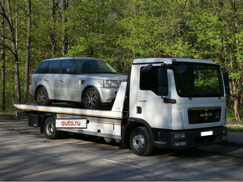 Man TGL эвакуатор