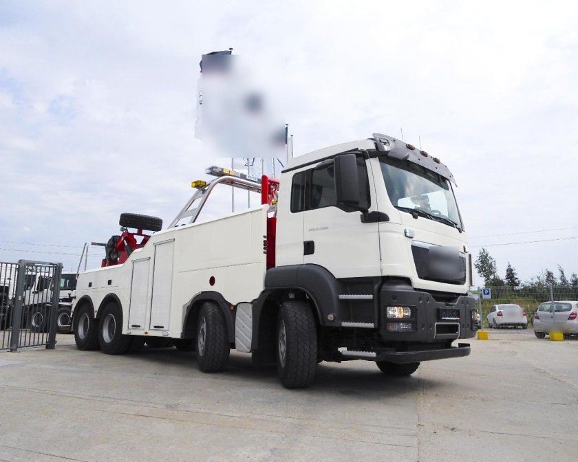 Scania 8x4 эвакуатор
