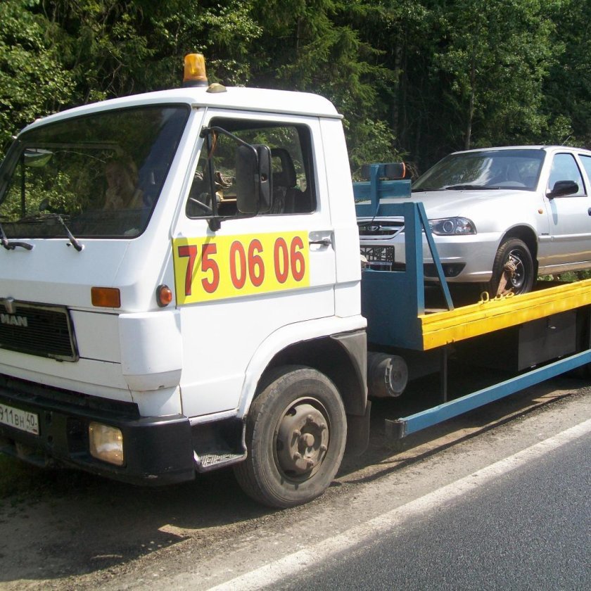 Эвакуатор man 12.224