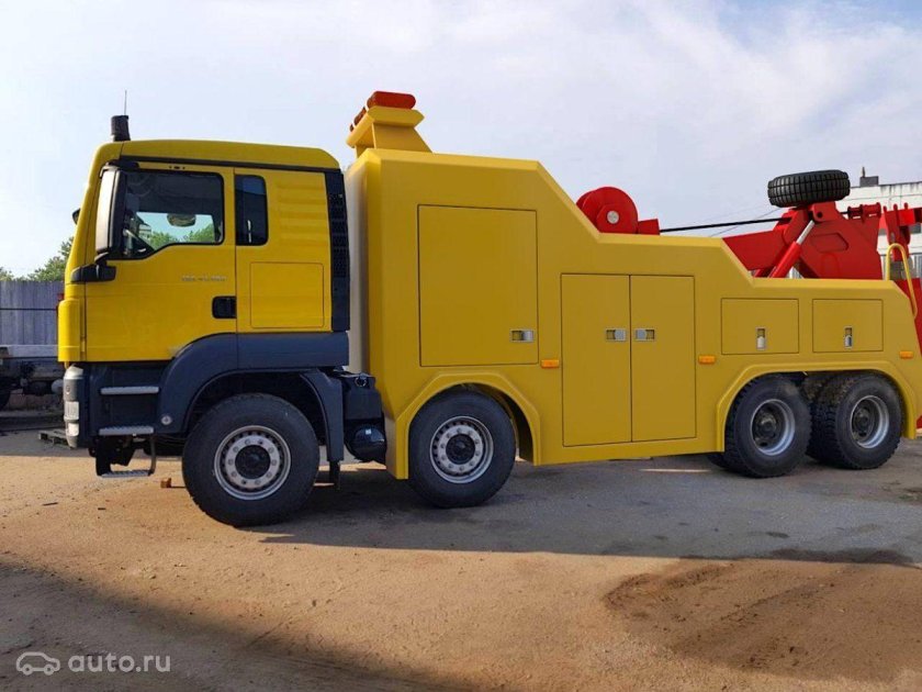 Грузовой эвакуатор man TGS 41.480