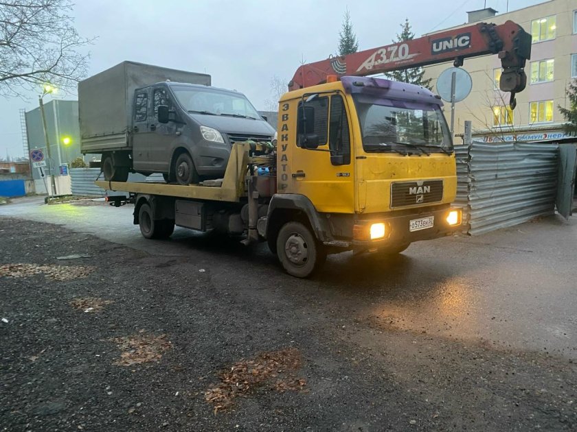 Эвакуатор ман l2000