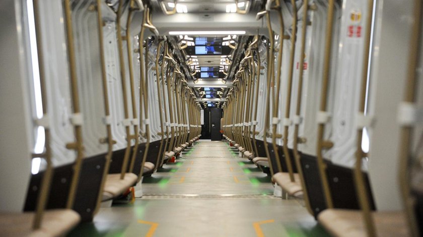 Москва вагон метро