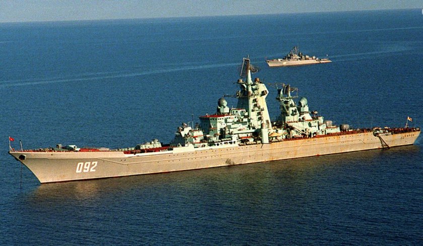 Ракетный крейсер петр великий