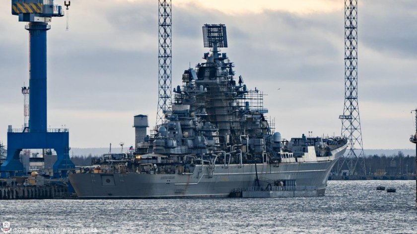 Атомный крейсер петр великий