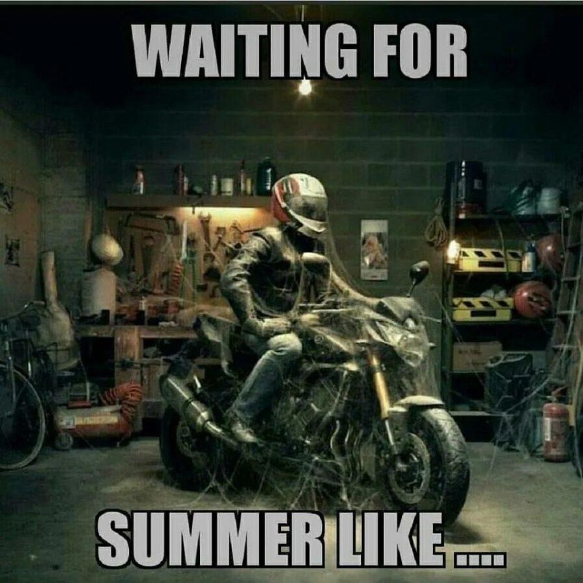 Смешной мотоцикл