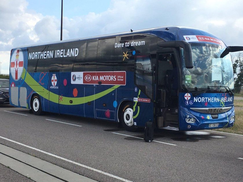 Автобус сборной Италии по футболу