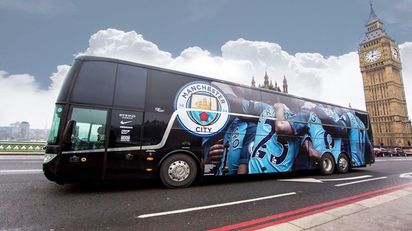 Автобус ФК Манчестер Сити