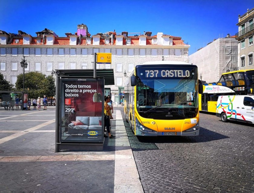 Городской транспорт лиссабон